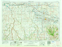 Twin Falls 1955 topographic map thumbnail