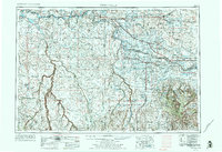 Twin Falls 1955 topographic map thumbnail