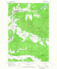 Bucoda 1959 topographic map thumbnail