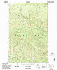 Bulldog Mtn topographic map thumbnail