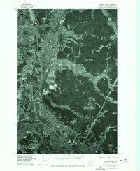 Centralia NW topographic map thumbnail