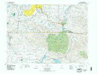 Centralia 1980 topographic map preview