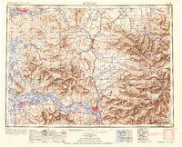 Hoquiam 1953 topographic map thumbnail