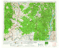 Okanogan 1954 topographic map thumbnail