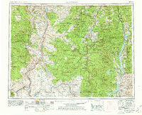 Okanogan 1954 topographic map thumbnail