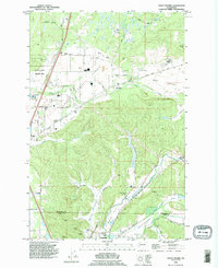 Violet Prairie 1990 topographic map thumbnail