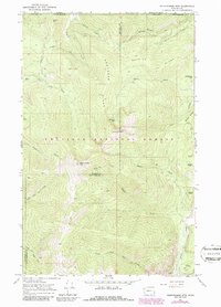 Abercrombie Mtn 1967 topographic map thumbnail