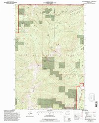 Abercrombie Mtn topographic map thumbnail