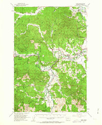 Adna 1953 topographic map preview