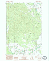 Adna 1986 topographic map thumbnail