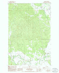 Adna 1986 topographic map thumbnail