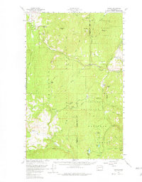 Aeneas 1958 topographic map thumbnail