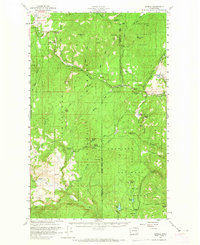 Aeneas 1958 topographic map preview