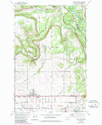 Airway Heights 1973 topographic map thumbnail