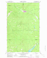 Aladdin Mtn 1967 topographic map thumbnail