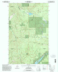 Aladdin Mtn topographic map thumbnail
