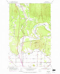 Alger 1952 topographic map thumbnail