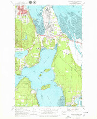 Anacortes South 1978 topographic map thumbnail