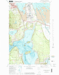Anacortes South 1978 topographic map thumbnail