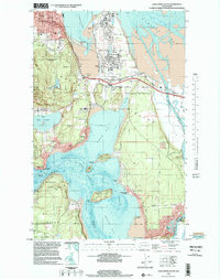 Anacortes South 1998 topographic map thumbnail