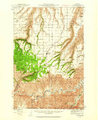 Anatone 1944 topographic map preview