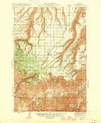 Anatone 1946 topographic map preview