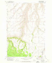 Anatone 1971 topographic map thumbnail