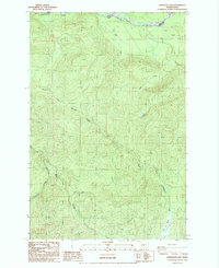 Anderson Lake 1987 topographic map thumbnail