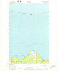Angeles Point 1950 topographic map thumbnail
