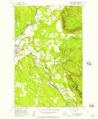 Arlington East 1956 topographic map thumbnail