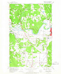 Arlington West 1956 topographic map thumbnail