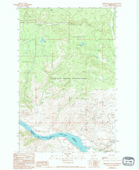 Armstrong Creek 1989 topographic map thumbnail