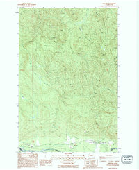 Ashford 1987 topographic map thumbnail
