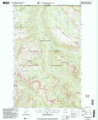 Ashnola Pass 2002 topographic map thumbnail