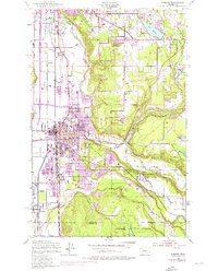 Auburn 1949 topographic map thumbnail