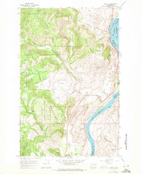 Azwell 1968 topographic map preview