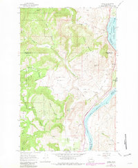 Azwell 1968 topographic map preview