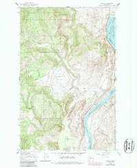 Azwell 1968 topographic map preview