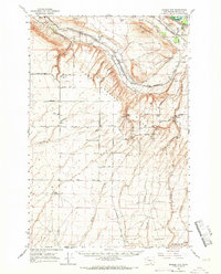 Badger Pocket topographic map thumbnail