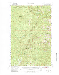 Bald Knob 1953 topographic map thumbnail