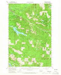 Bandera 1960 topographic map thumbnail