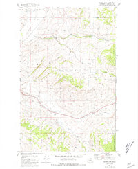 Barker Mtn topographic map thumbnail