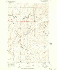 Bassett Junction 1956 topographic map thumbnail