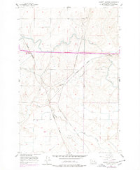 Bassett Junction 1956 topographic map thumbnail