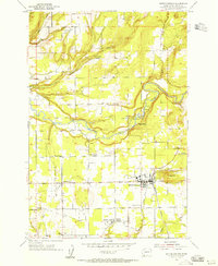 Battle Ground 1954 topographic map thumbnail