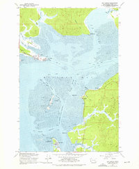 Bay Center 1957 topographic map thumbnail