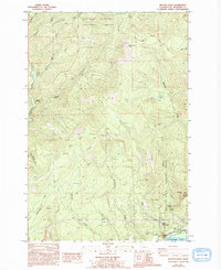 Beacon Rock 1986 topographic map thumbnail