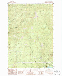 Beacon Rock 1986 topographic map thumbnail