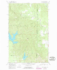 Bead Lake 1968 topographic map thumbnail