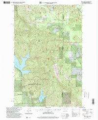Bead Lake 1996 topographic map thumbnail